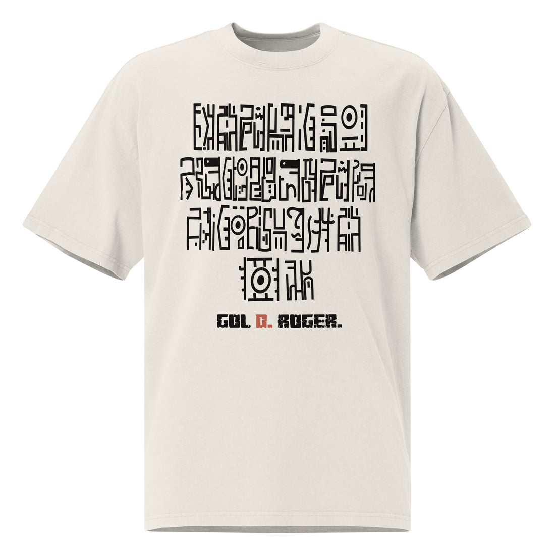 Skypiea Inscription T-Shirt